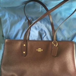 Authentic coach tote